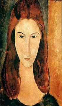 Jeanne Hebuterne Hebuterne by Modigliani